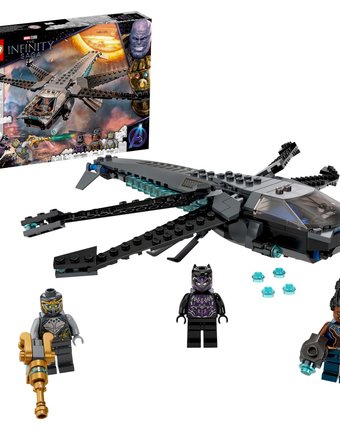 Конструктор LEGO Marvel Super Heroes 76186 Корабль Чёрной Пантеры «Дракон»