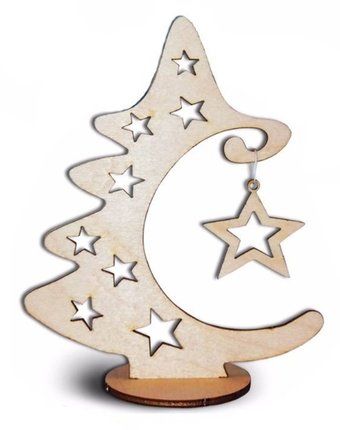 Миниатюра фотографии Сборная модель издательство учитель ёлочка со звёздочками