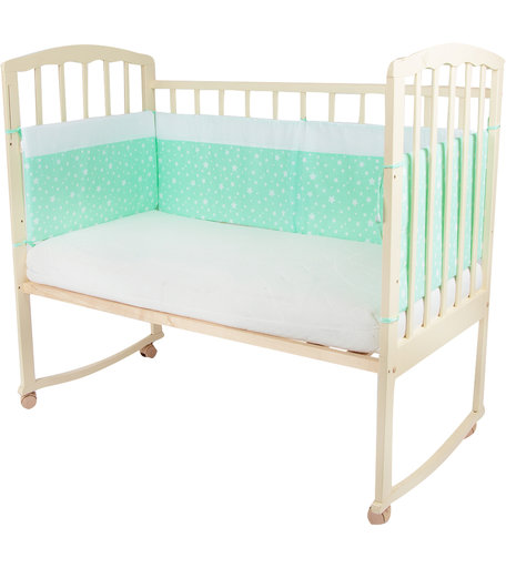 Бортик в кроватку Baby Nice Горох