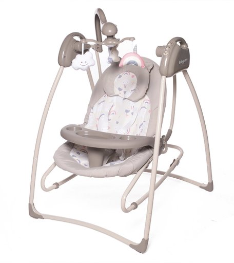 Электрокачели BabyCare Butterfly 2в1
