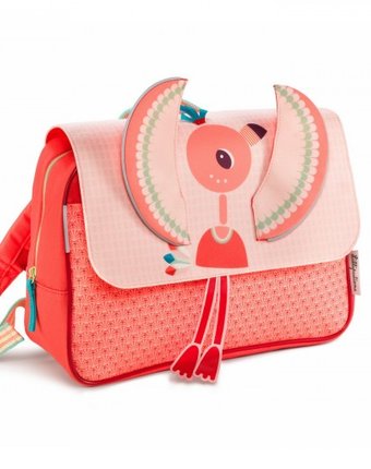 Миниатюра фотографии Lilliputiens рюкзак школьный фламинго анаис