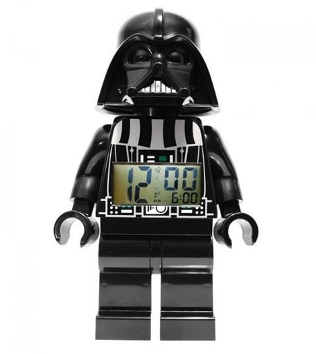 Часы Lego Будильник Lego Star Wars минифигура Darth Vader