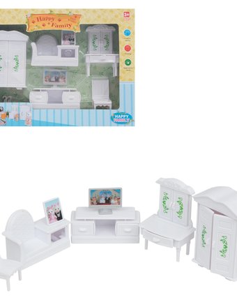 Игровой набор Игруша Лесная семейка Мебель для кукол