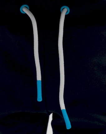 Миниатюра фотографии Брюки синие с карманом button blue