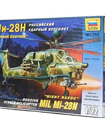 Сборная модель Звезда Вертолет Ми-28Н Ночной охотник