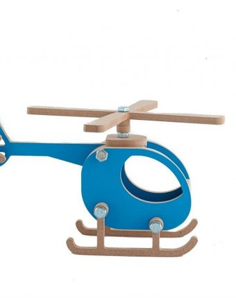 Миниатюра фотографии Деревянная игрушка сказка конструктор вертолет бэби