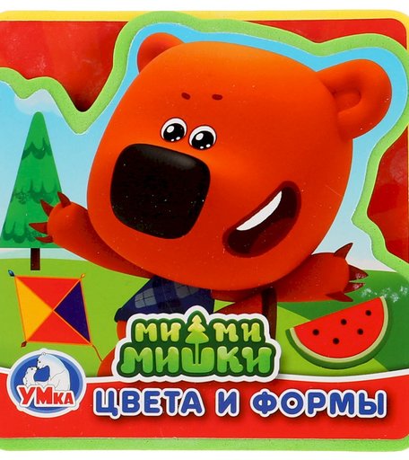 Обучающая книга-Eva с пазлами Умка «Ми-ми-мишки. Цвета и формы» 0+