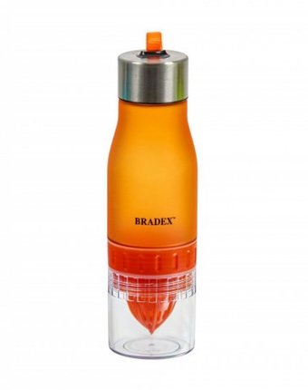 Миниатюра фотографии Bradex бутылка для воды с соковыжималкой 0.6 л
