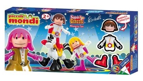 Конструктор Plastwood Piccoli Mondi Super Circus Acrobats