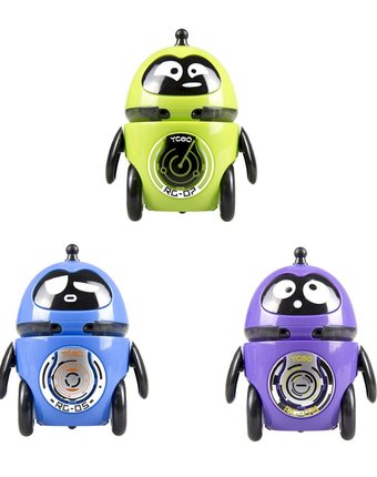 Интерактивный робот Silverlit Дроид за мной! 3 в 1 цвет: зеленый/фиолетовый/синий