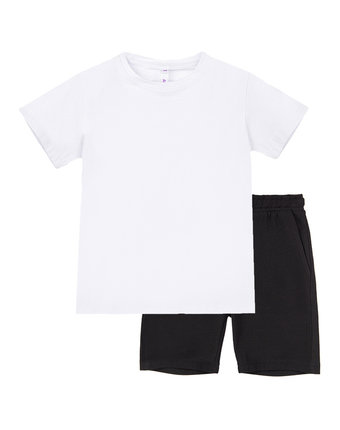 Комплект спортивный для мальчика: футболка, шорты, мешок
