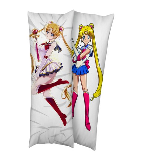 Подушка декоративная Super01 Сейлор Мун подушка, наволочка 150 х 50 см