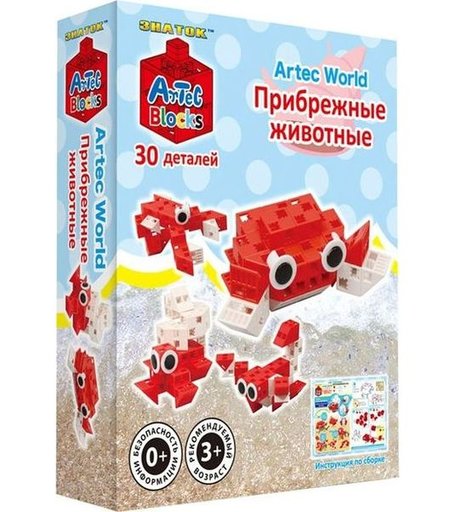 Конструктор Знаток Artec World Прибрежные животные