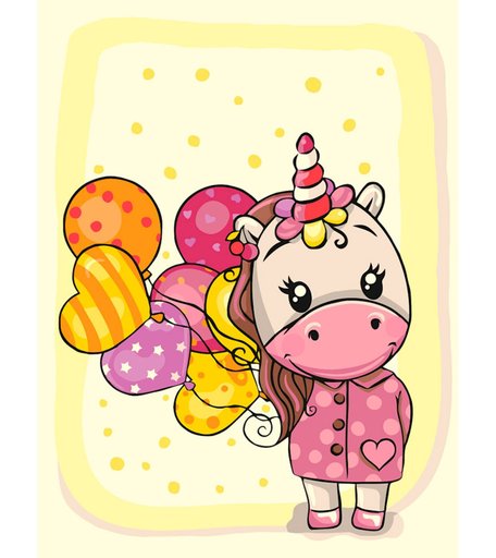 Набор для раскрашивания по номерам ФРЕЯ К вечеринке готова