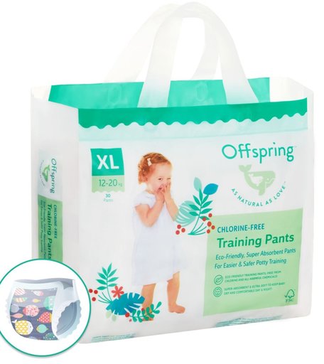 Трусики-подгузники Offspring Рыбки (12-20 кг) шт.