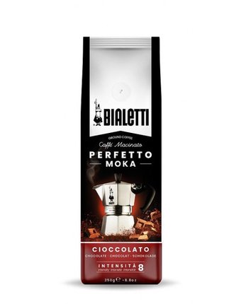 Миниатюра фотографии Bialetti кофе молотый perfetto moka cioccolato 250 г