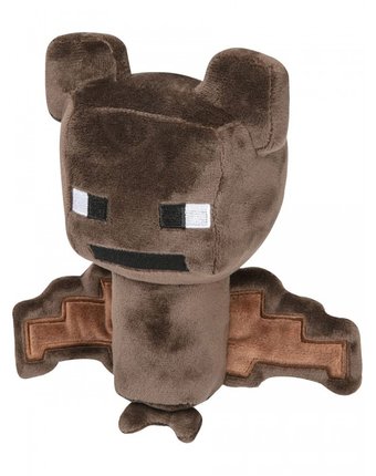 Мягкая игрушка Minecraft Happy Explorer Bat Летучая мышь 21 см
