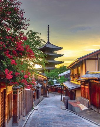 Educa Пазл Пагода Ясака, Киото, Япония 1000 деталей