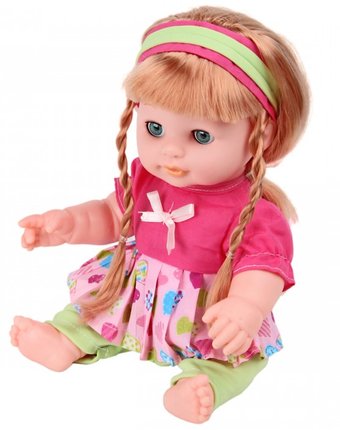 Миниатюра фотографии Lisa jane кукла-пупсик с длинными волосами озвучен 30 см 72294