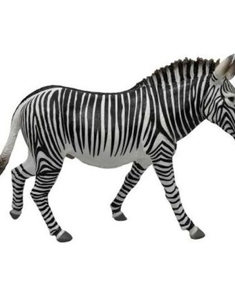 Миниатюра фотографии Фигурка collecta зебра греви 12 см