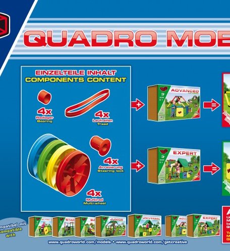 Конструктор Quadro Mobile 4 19 элементов