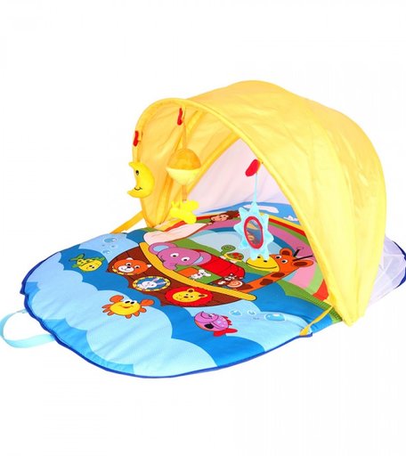 Развивающий коврик Biba Toys с капором В Океане