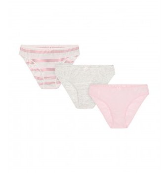 Миниатюра фотографии Трусы для беременных, 3 шт., розовый, серый