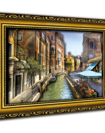 Миниатюра фотографии Хобби и творчество vizzle объемная картина венецианский канал
