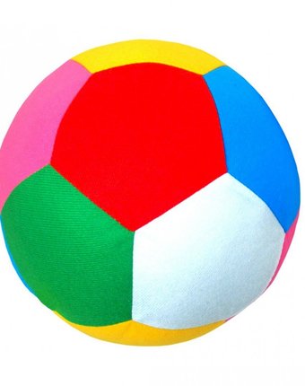 Миниатюра фотографии Игрушка мягкая издательство учитель футбольный мяч, 13 см без размера цвет: разноцветный