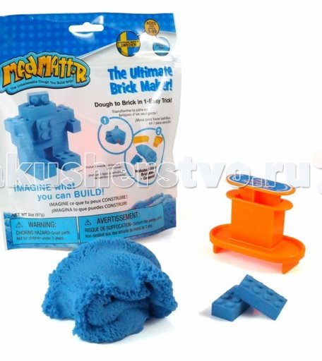 MadMattr Масса для лепки The Ultimate Brick Maker с формочкой