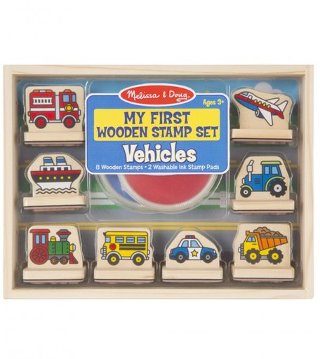 Melissa & Doug Творчество Набор штампов Транспорт