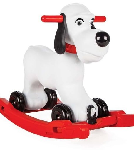 Качалка Kinder Way каталка Собачка на колесах