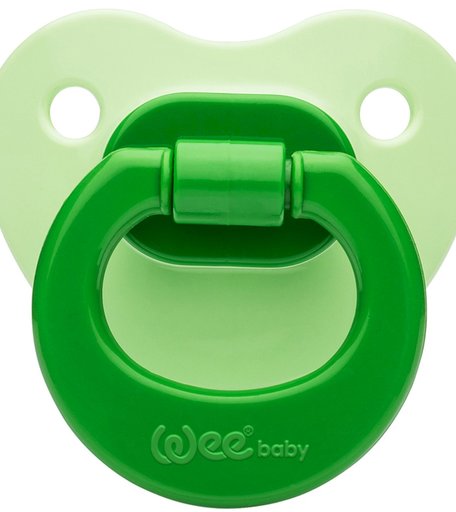Пустышка WeeBaby Матовая силикон, 0-6 месяцев