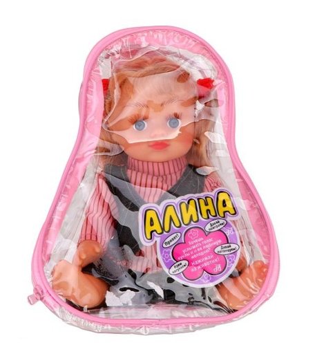 Наша Игрушка Озвученная кукла Алина 19 см