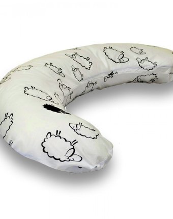 Миниатюра фотографии Биосон подушка для беременных поплин 170х30 см