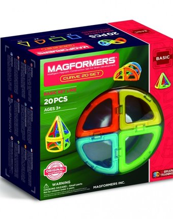 Конструктор Magformers Магнитный Curve (20 деталей)
