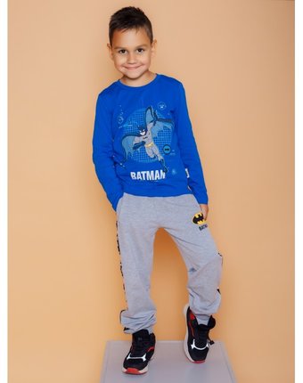 Миниатюра фотографии Batman брюки с манжетом для мальчика бф-2м20-в