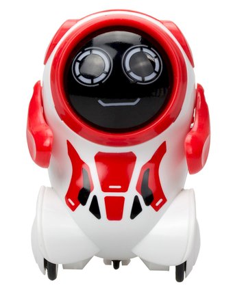 Миниатюра фотографии Интерактивный робот silverlit покибот 7.5 см цвет: красный