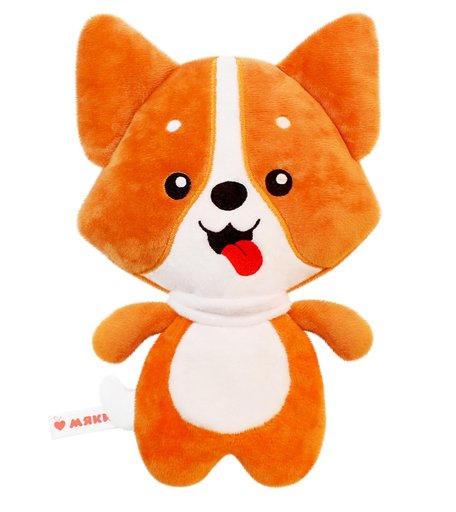 Игрушка-грелка Мякиши Корги 29 см