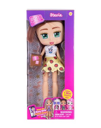 Миниатюра фотографии 1 toy кукла boxy girls stevie с аксессуаром 20 см