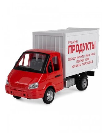 Миниатюра фотографии Play smart serinity toys машинка со звуком и светом грузовой фургон продукты