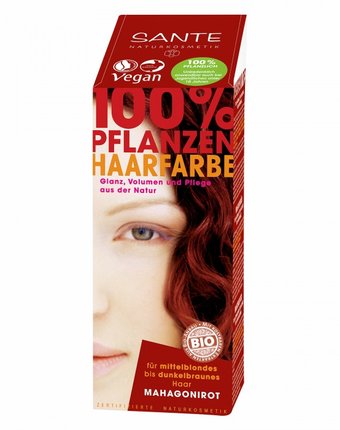 Sante Растительная краска для волос Махагон 100 г