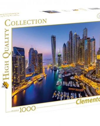 Clementoni Пазл Классика Ночной Дубай (1000 элементов)