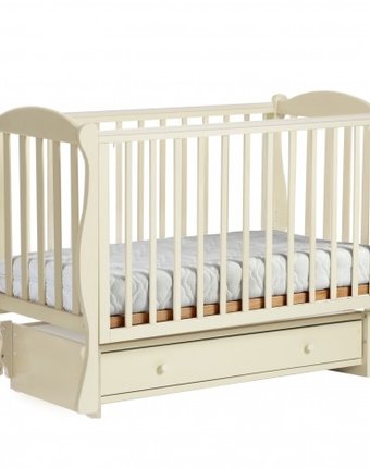 Миниатюра фотографии Детская кроватка кубаньлесстрой би 42 кубаночка-6 маятник универсальный