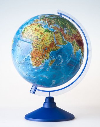 Globen Глобус Земли физический Евро 25 см