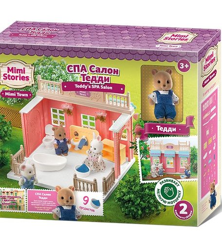 Набор игровой Mimi Stories СПА-Салон Тедди