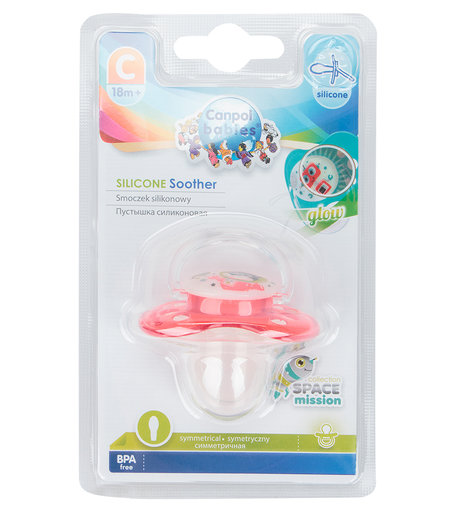 Пустышка Canpol Space Mission силикон, с 18 мес