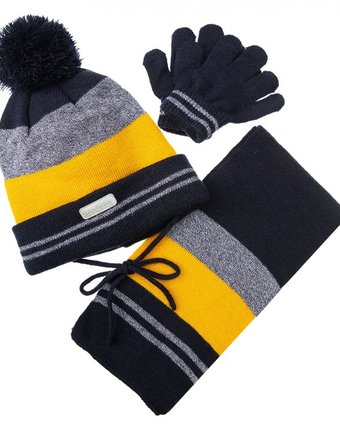 Playtoday Комплект: шапка, шарф, перчатки Car collection baby boy