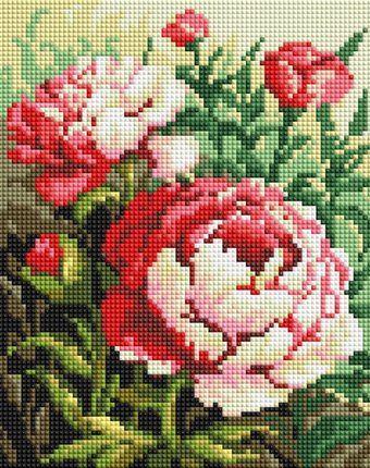 Белоснежка Мозаичная картина Цветущий куст 417-ST-PS