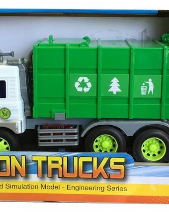 Миниатюра фотографии Fun toy грузовик инерционный электромеxанический 44404/8
